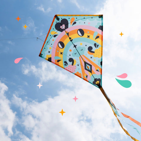 Kawaii Kite by Djeco - (in-store / local pick up only, WILL NOT SHIP)