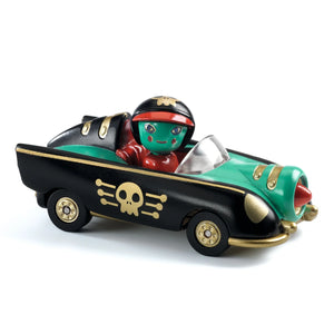 Djeco Pirate Wheels Crazy Motors Car