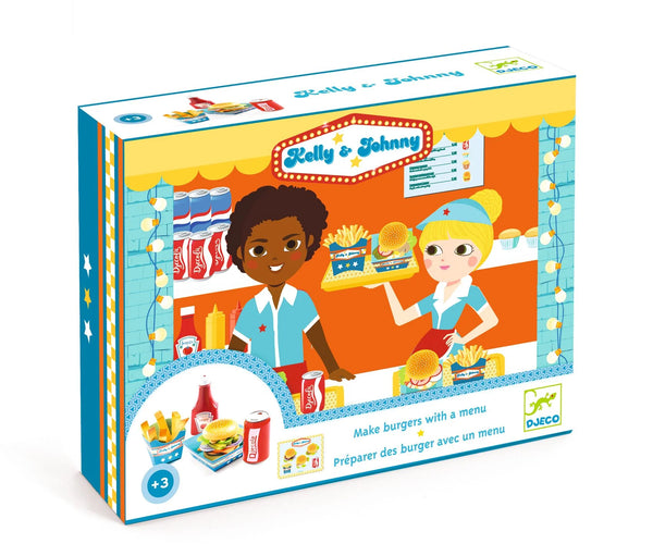 Kelley and Johnny Food Truck Playset by Djeco