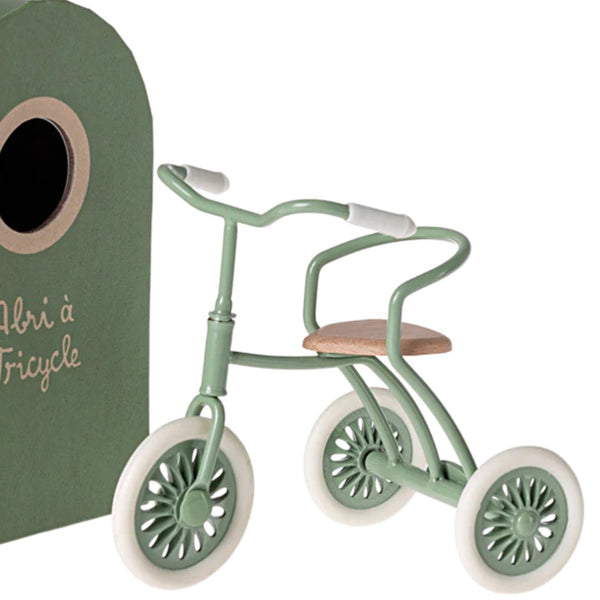 Abri a tricycle, Mouse - Green