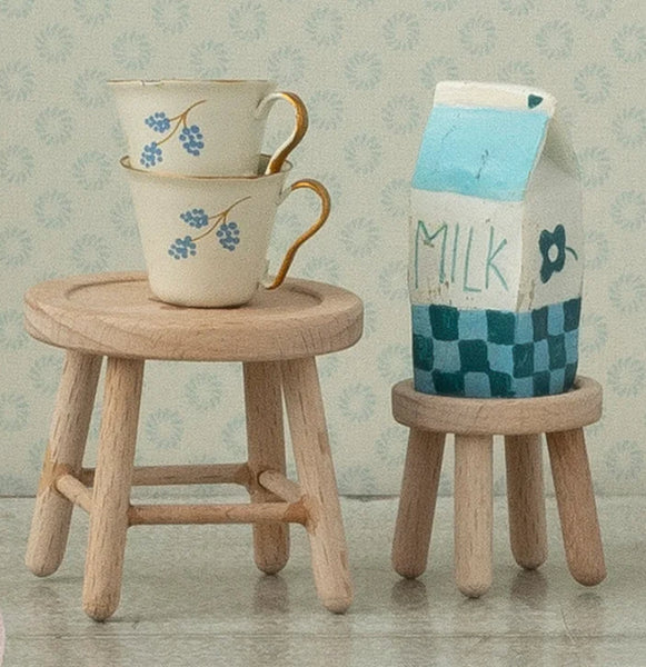 Maileg Table and Stool Set (mouse)