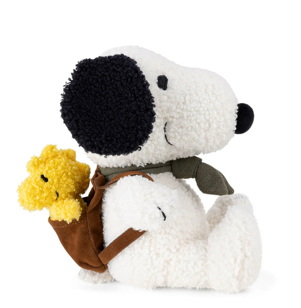 Bon Ton Toys Plush Snoopy with Woodstock in a Backpack