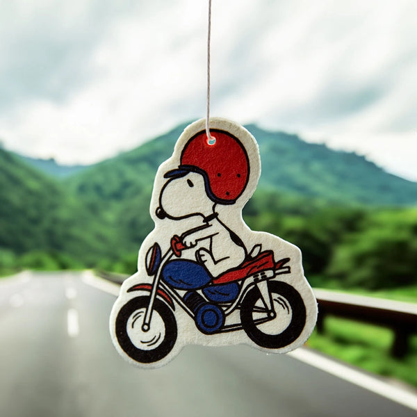 3P4 x Peanuts® - Snoopy on a Motorcycle Air Freshener