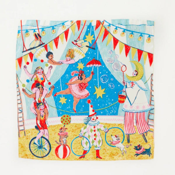 Phoebe Wahl Circus Mini Playsilk by Sarah's Silks