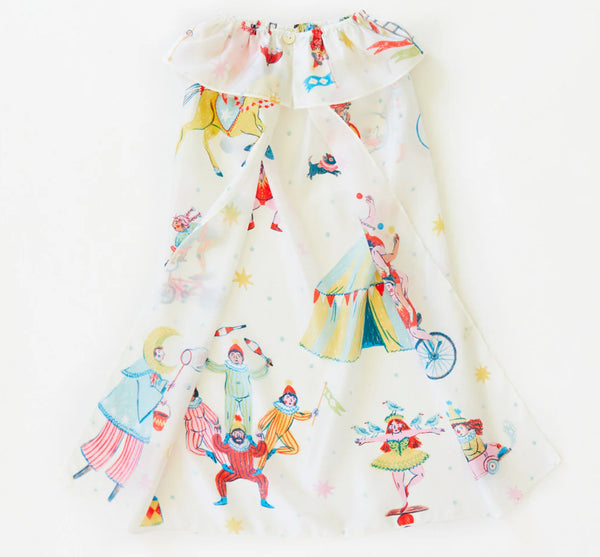 Phoebe Wahl Circus Cape by Sarah's Silks