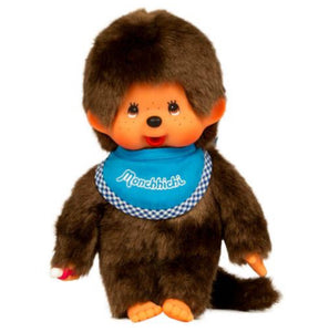 Monchhichi Classic Boy Blue Bib