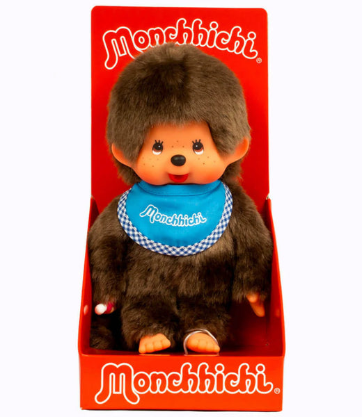 Monchhichi Classic Boy Blue Bib