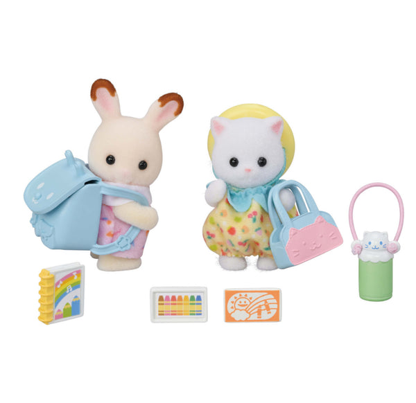 Calico Critters Nursery Friends Walk Along Duo