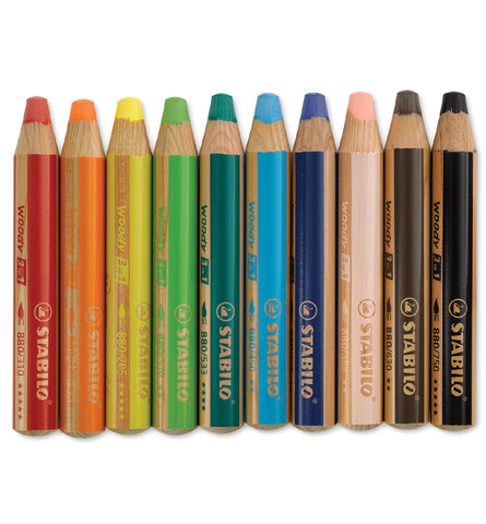 Stabilo Woody 3 In 1 Pencils (open stock)