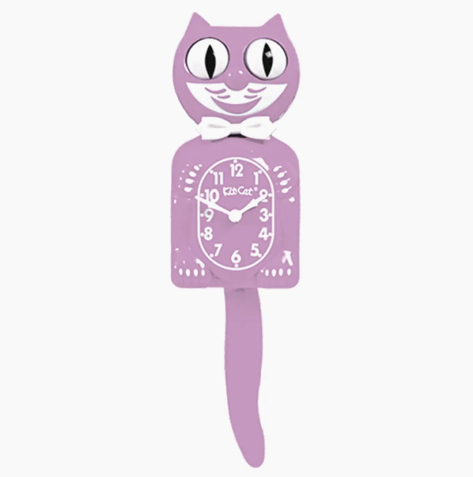 Pastel Lilac Kit-Cat Klock