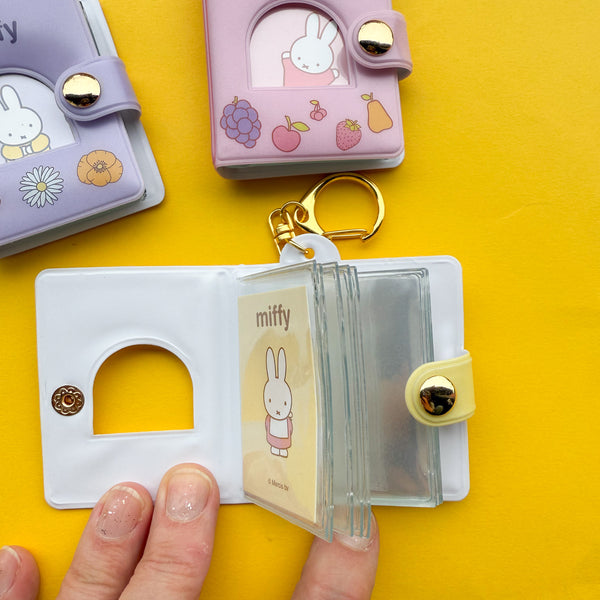 Miffy Mini Photo Album Keychains