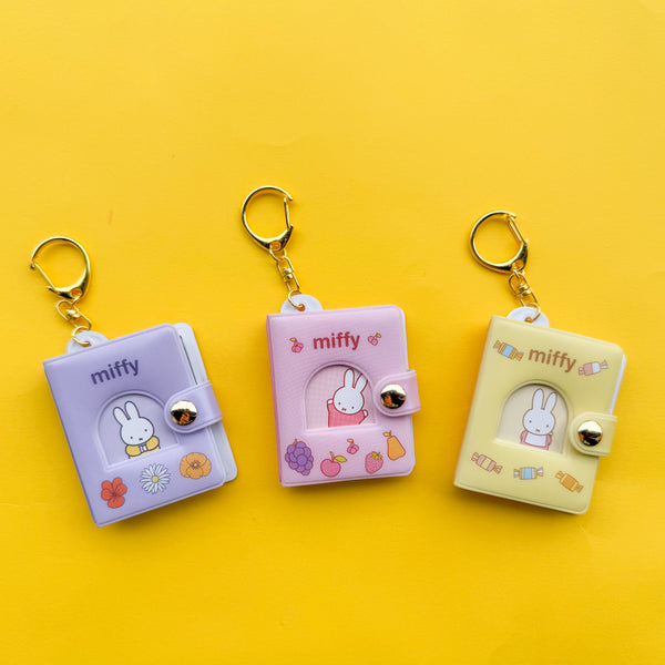 Miffy Mini Photo Album Keychains