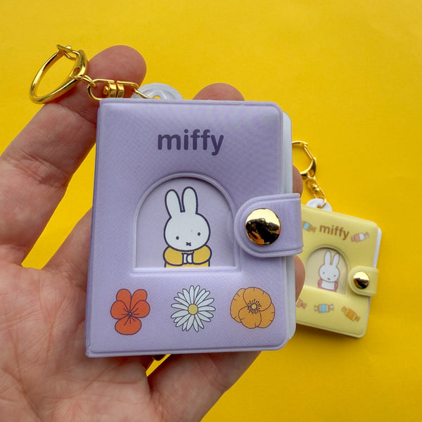 Miffy Mini Photo Album Keychains
