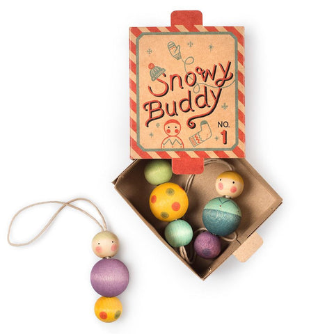 Grapat Ornament Set- Snowy Buddy