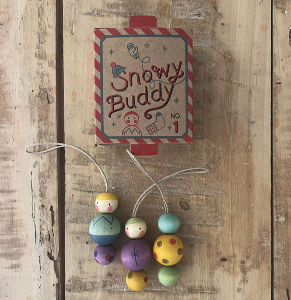 Grapat Ornament Set- Snowy Buddy