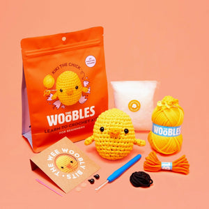 The Woobles Kiki The Chick Beginner Crochet Kit