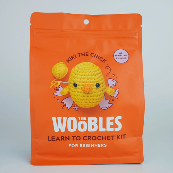 The Woobles Kiki The Chick Beginner Crochet Kit