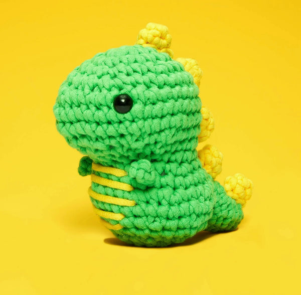 The Woobles Fred The Dinosaur Beginner Crochet Kit