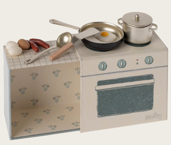 Maileg Cooking Set - Mouse