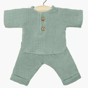 Andrea Set in Baltic Green for Minikane Soft-bodied Babies (Copy)