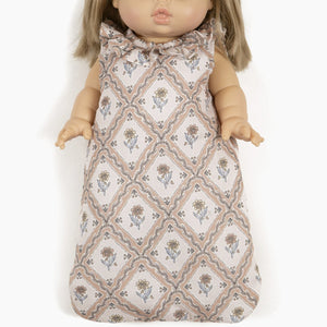 Minikane Sleeping Bag In “Alma" print