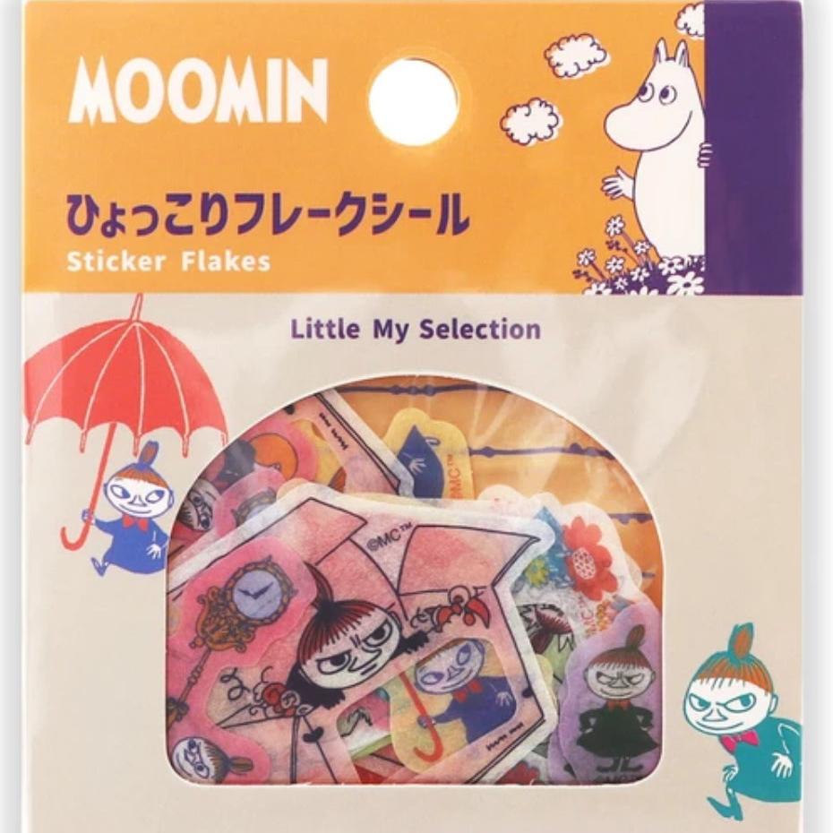 Moomin Washi Stickers - Little My (orange)