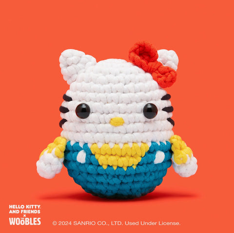 The Woobles Hello Kitty Beginner Crochet Kit