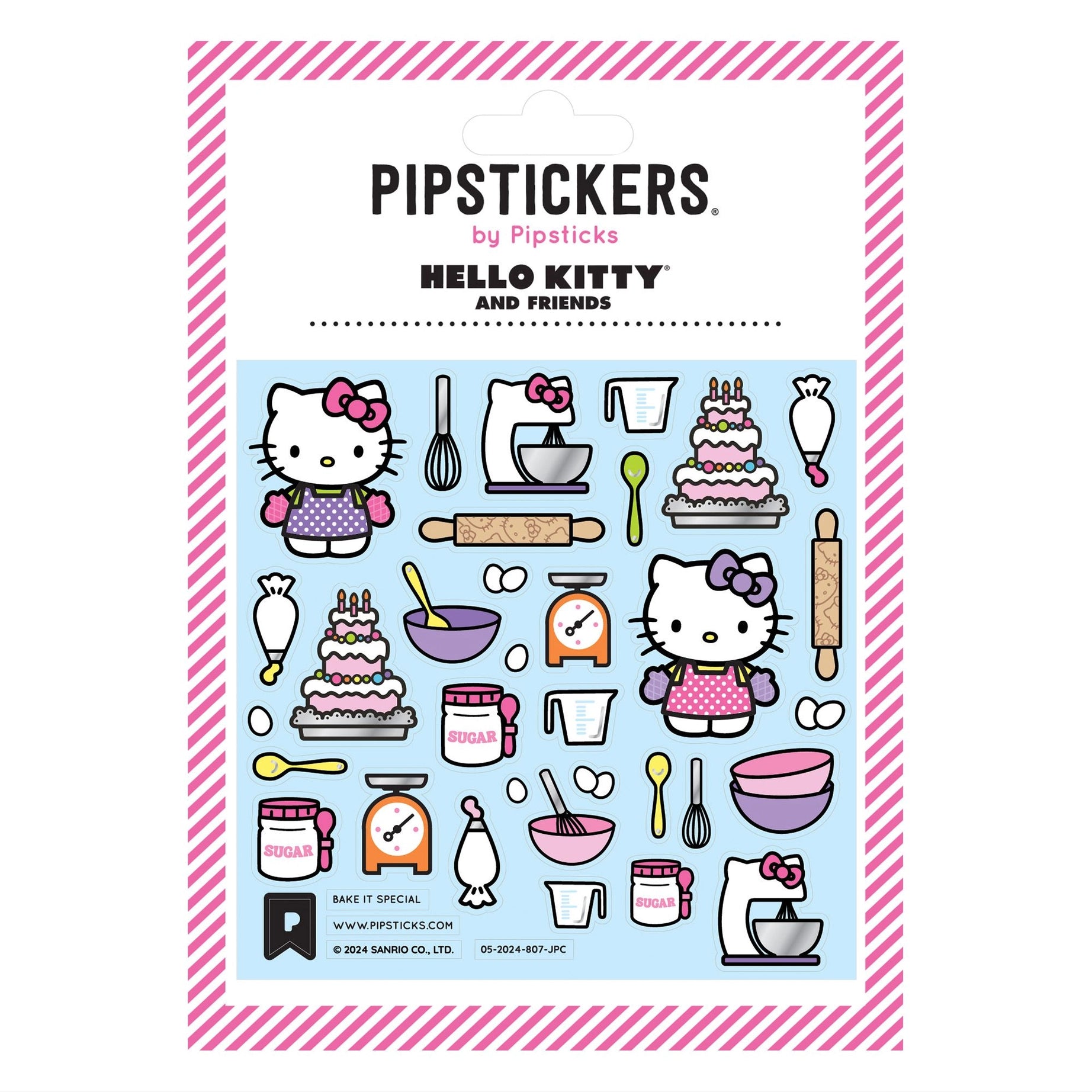 Hello Kitty Stickers - Bake It Special by Pipsticks