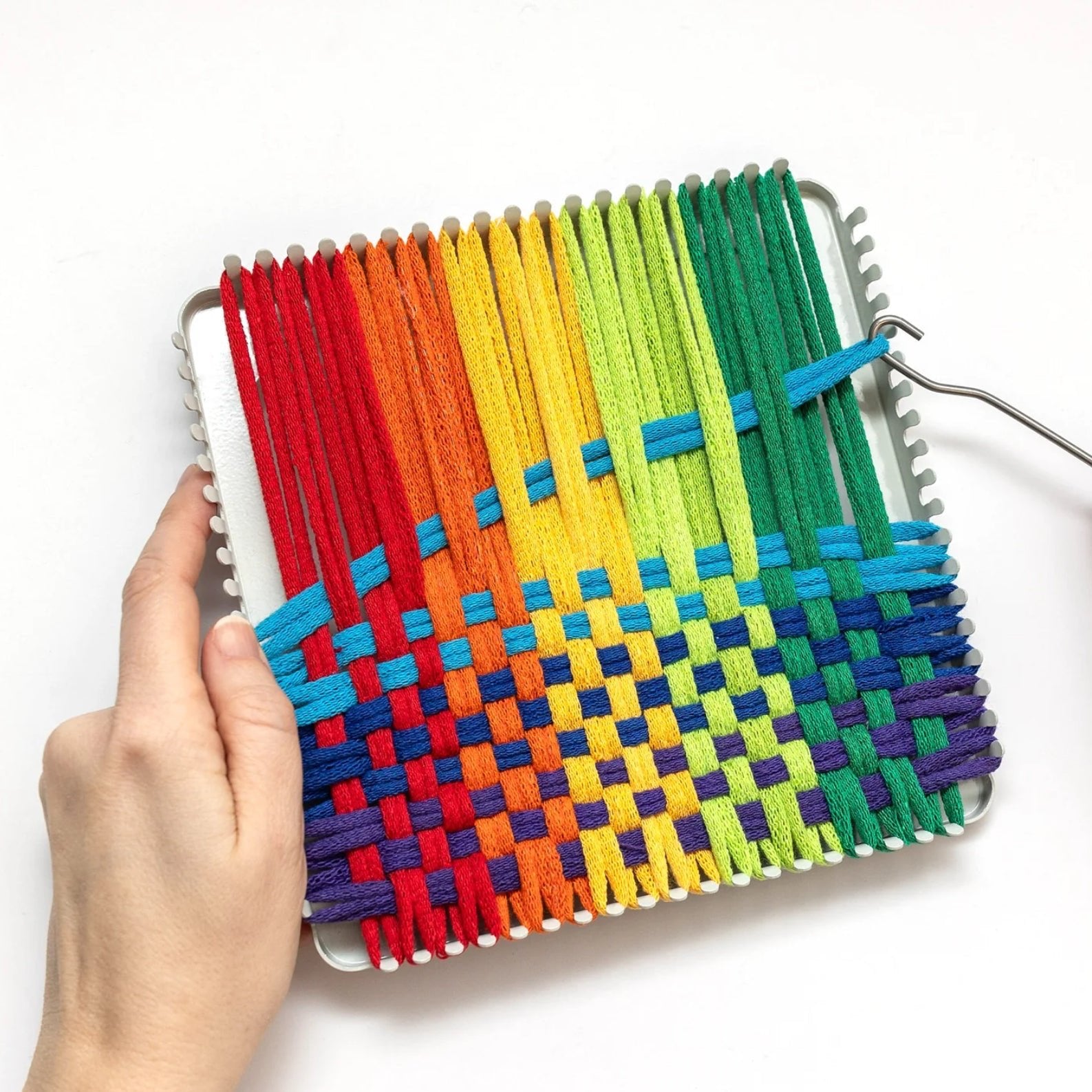 Friendly Loom Potholder (Traditional Size)