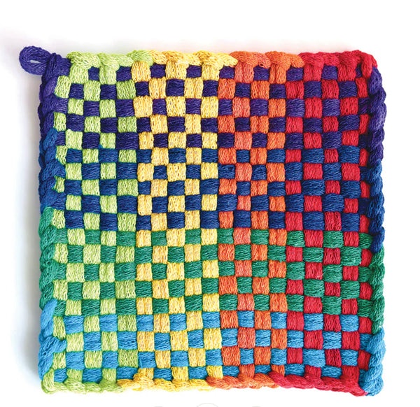 Friendly Loom Potholder (Traditional Size)