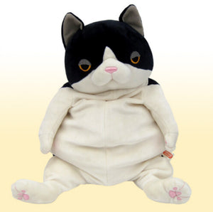 Mochi Neko Large Hachware Black and White Cat Japanese Plush