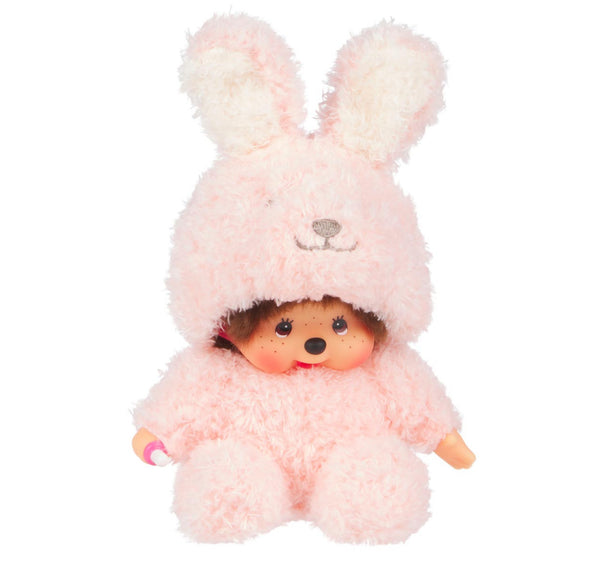 Monchhichi Sitting Fluffy Bunny