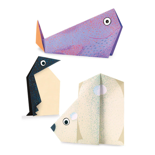 Polar Origami Paper Craft Kit by Djeco