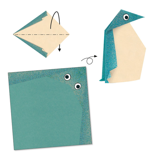 Polar Origami Paper Craft Kit by Djeco