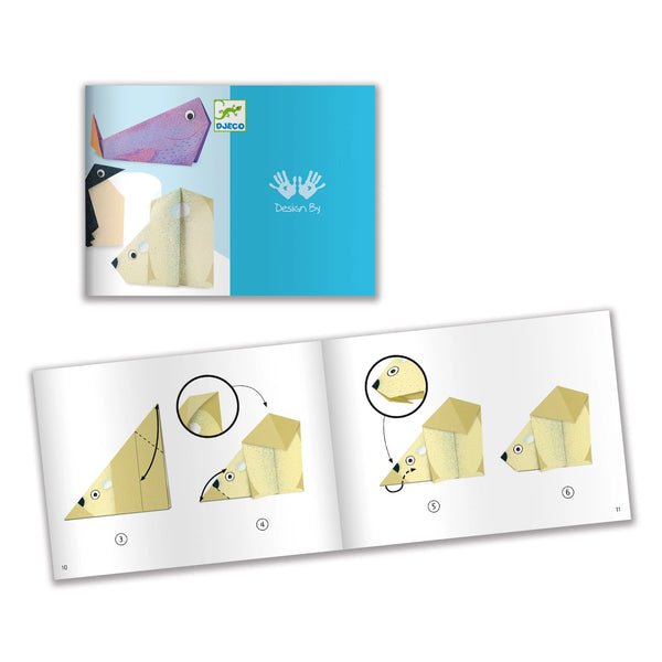 Polar Origami Paper Craft Kit by Djeco