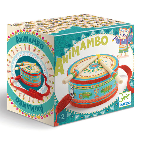 Animambo Hand Drum Musical Instrument by Djeco