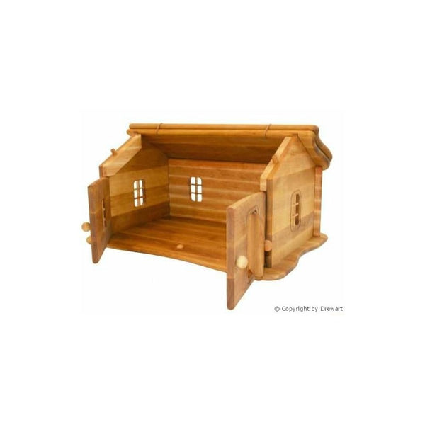 DrewArt Small Natural Doll House