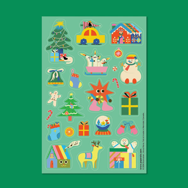 Holiday Stickers by Paperole