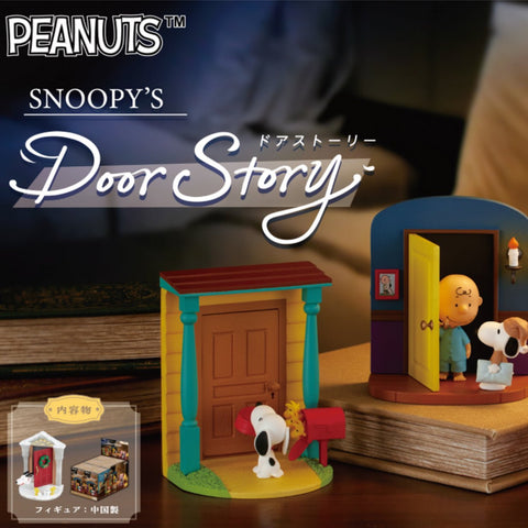 Re-Ment Snoopy's Door Story Blind Box