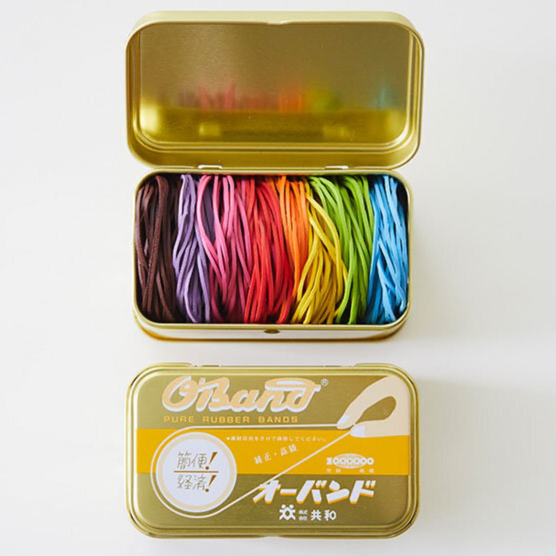 O-Band Japanese Rubber Bands (rainbow)