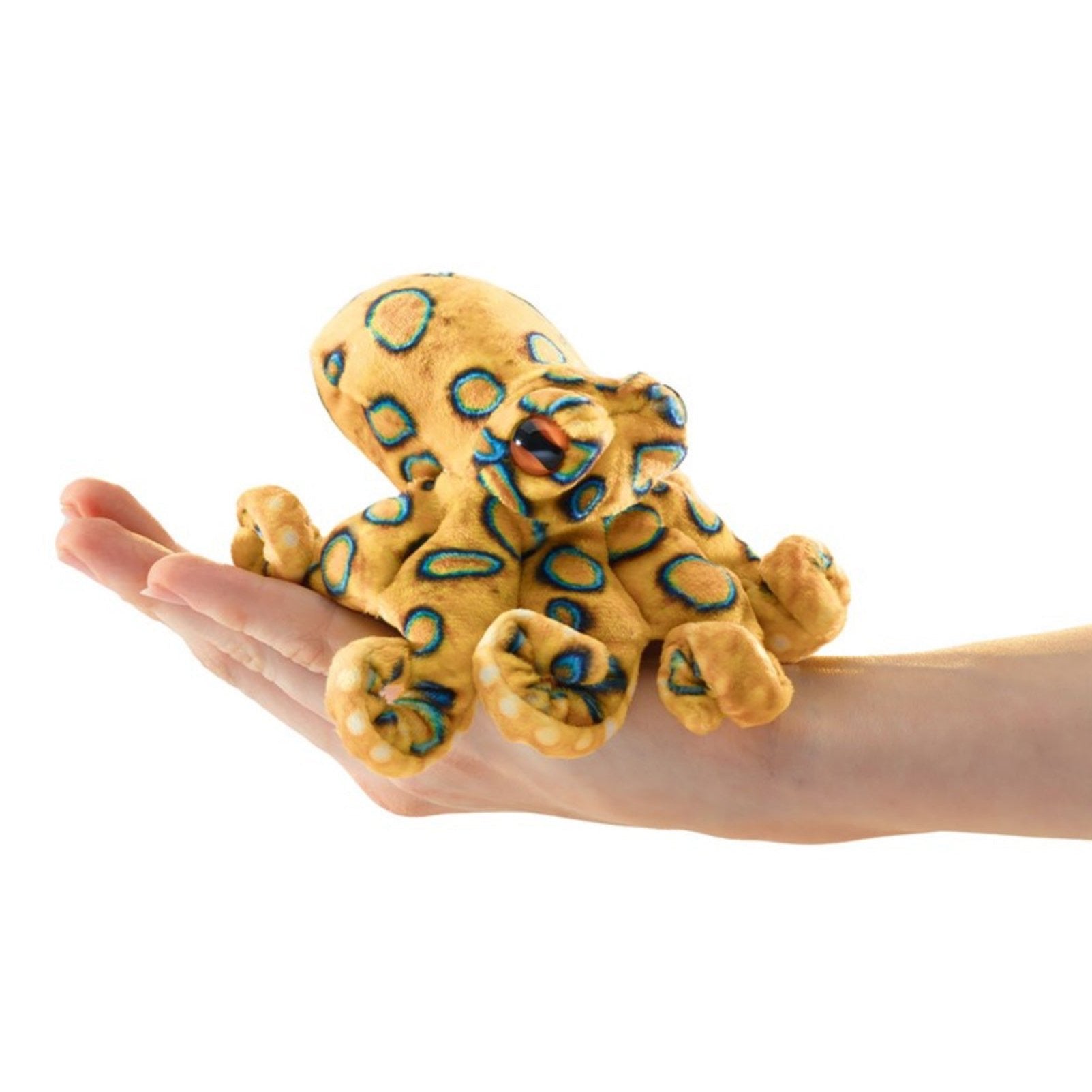 Mini Blue-Ringed Octopus Finger Puppet