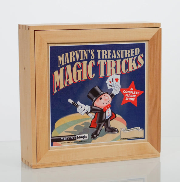 Marvin’s Treasured Magic Tricks Set in wooden gift box