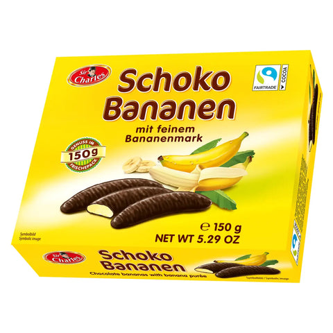 Schoko Bananen Chocolate Covered Banana Candies