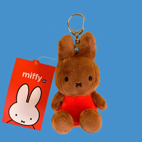 Plush Melanie Keychain (red-orange)