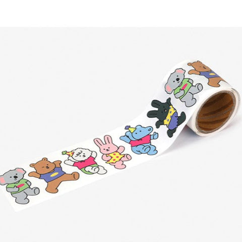 Animal Party Sticker Roll