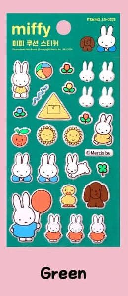 Miffy Puffy Sticker Sheets