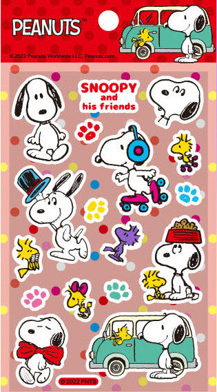 Peanuts Puffy Sticker Sheet