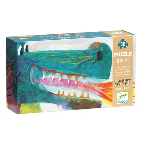 Leon The Dragon Giant Puzzle by Djeco