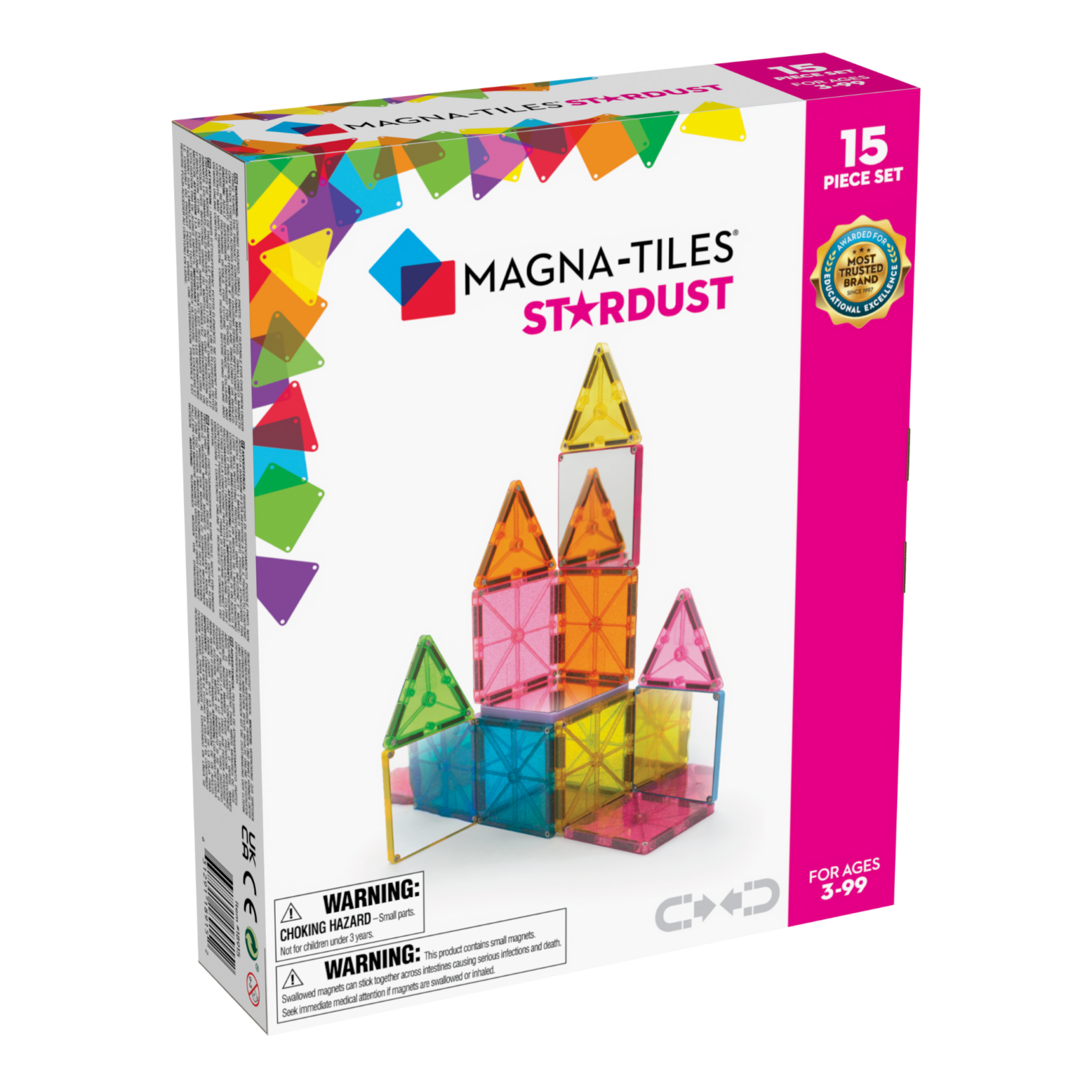 MAGNA-TILES Stardust 16-Piece Set