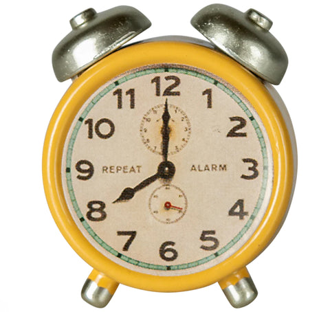 Maileg Alarm Clock - Yellow